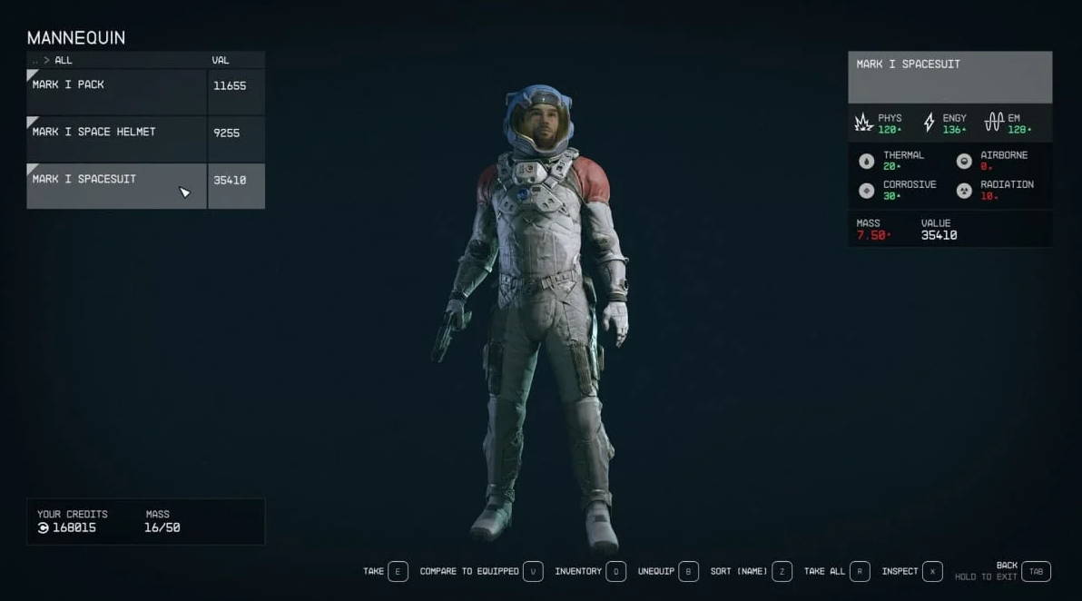 Starfield: How To Get The Mark 1 Spacesuit